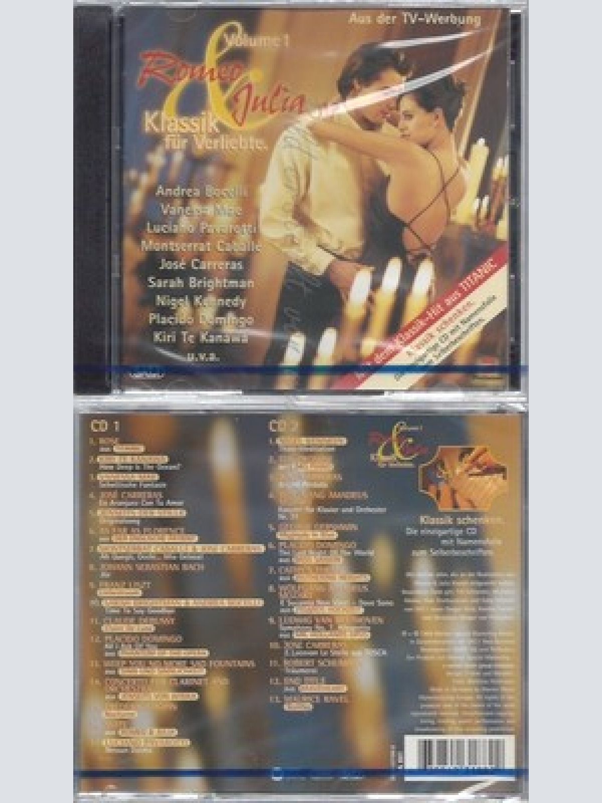 CD--NM-SEALED-VARIOUS UND VARIOUS -KOMPONIST- -1998- - DOPPEL-CD -- ROMEO + JUL