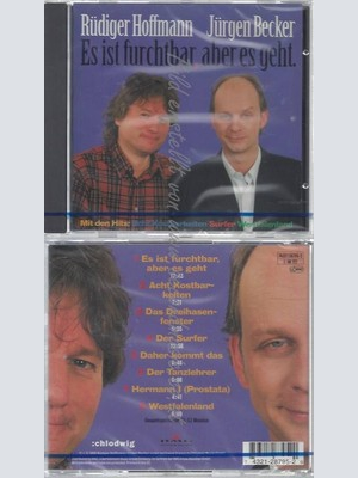 CD-NM-SEALED-RÜDIGER HOFFMANN UND JÜRGEN BECKER -1995- -- ES IST FURCHTBAR, ABER