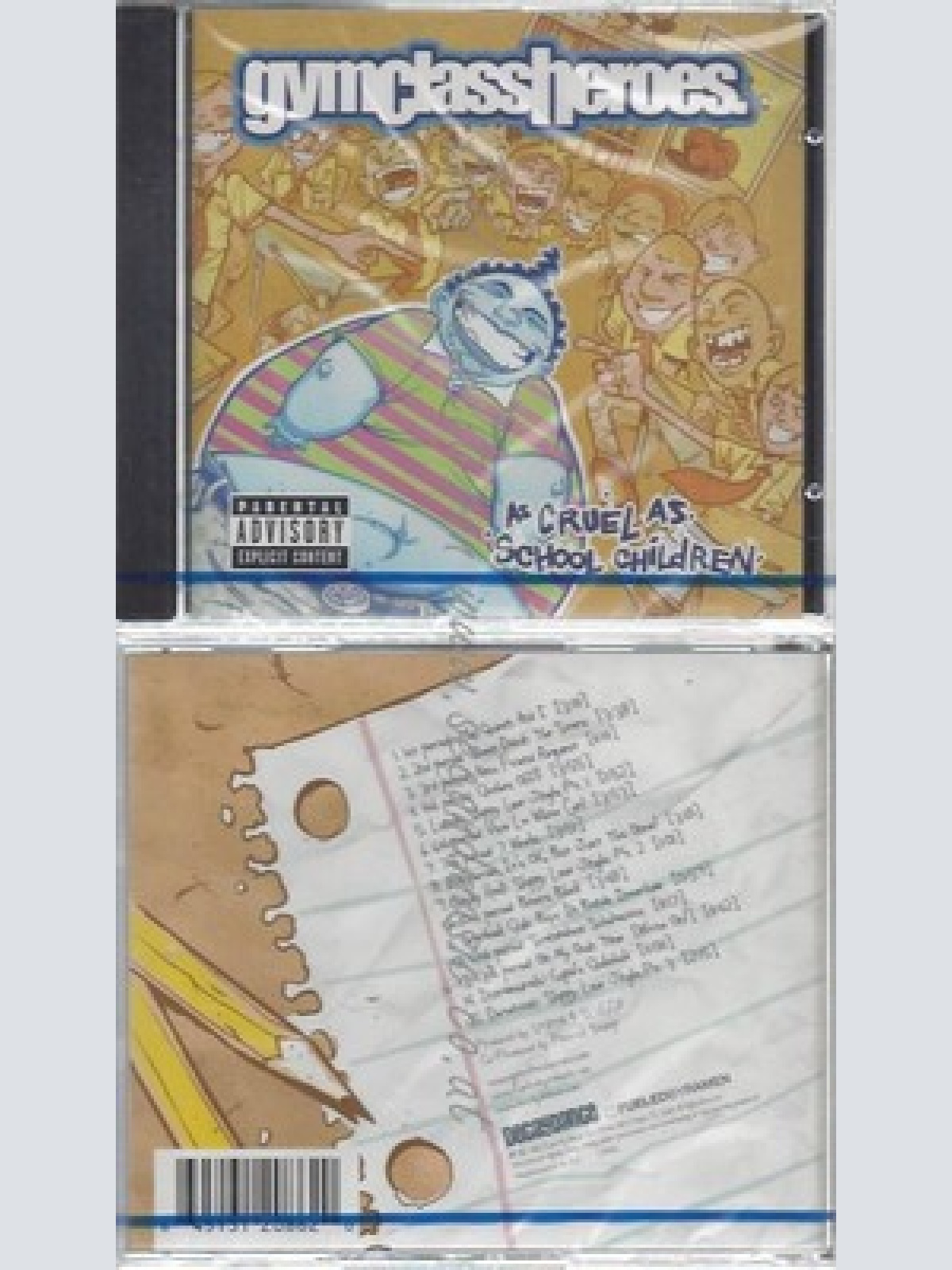 CD-NM-SEALED-GYM CLASS HEROES -2007- -- AS CRUEL AS SCHOOL CHILDREN