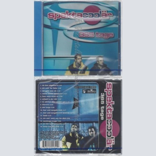 CD-NM-SEALED-SPEKTACOOLÄR -1998- -- 365 TAGE