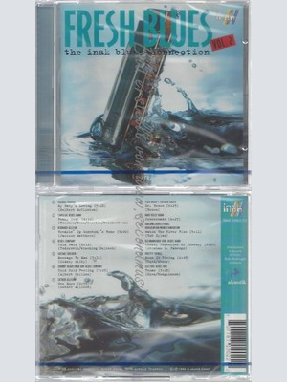 CD-NM-SEALED-VARIOUS -1996- -- FRESH BLUES VOL. 2