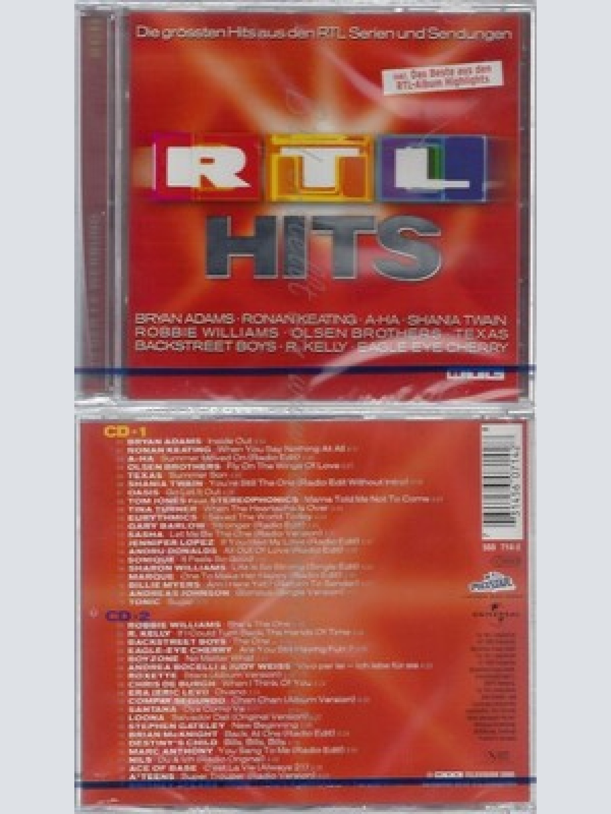 CD--NM-SEALED-VARIOUS -2000- - DOPPEL-CD -- RTL HITS