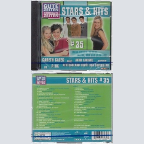 CD--NM-SEALED-VARIOUS -2003- - DOPPEL-CD -- GZSZ-STARS & HITS NO.35