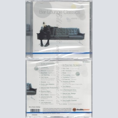 CD--NM-SEALED-VARIOUS -2001- - DOPPEL-CD -- BAR LOUNGE CLASSICS