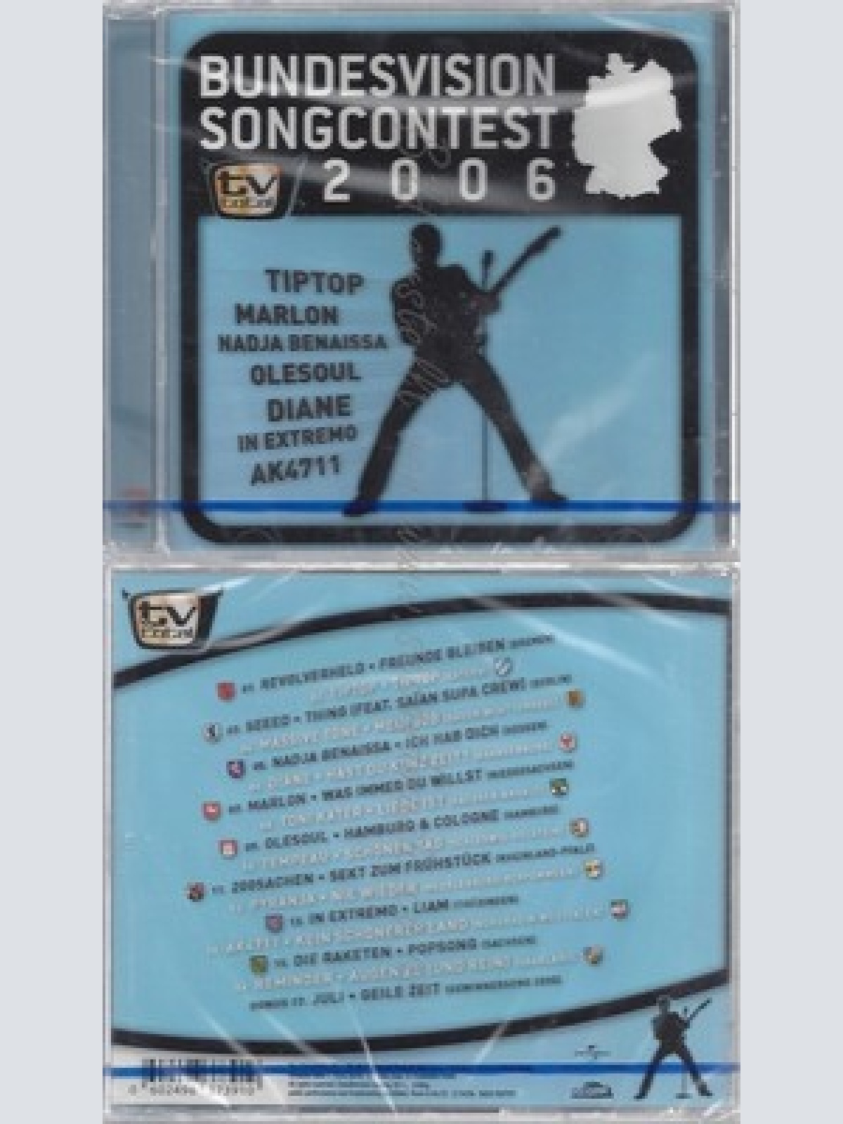 CD--NM-SEALED-VARIOUS, TIPTOP, MARLON UND NADJA BENAISSA -2006- -- BUNDESVISION