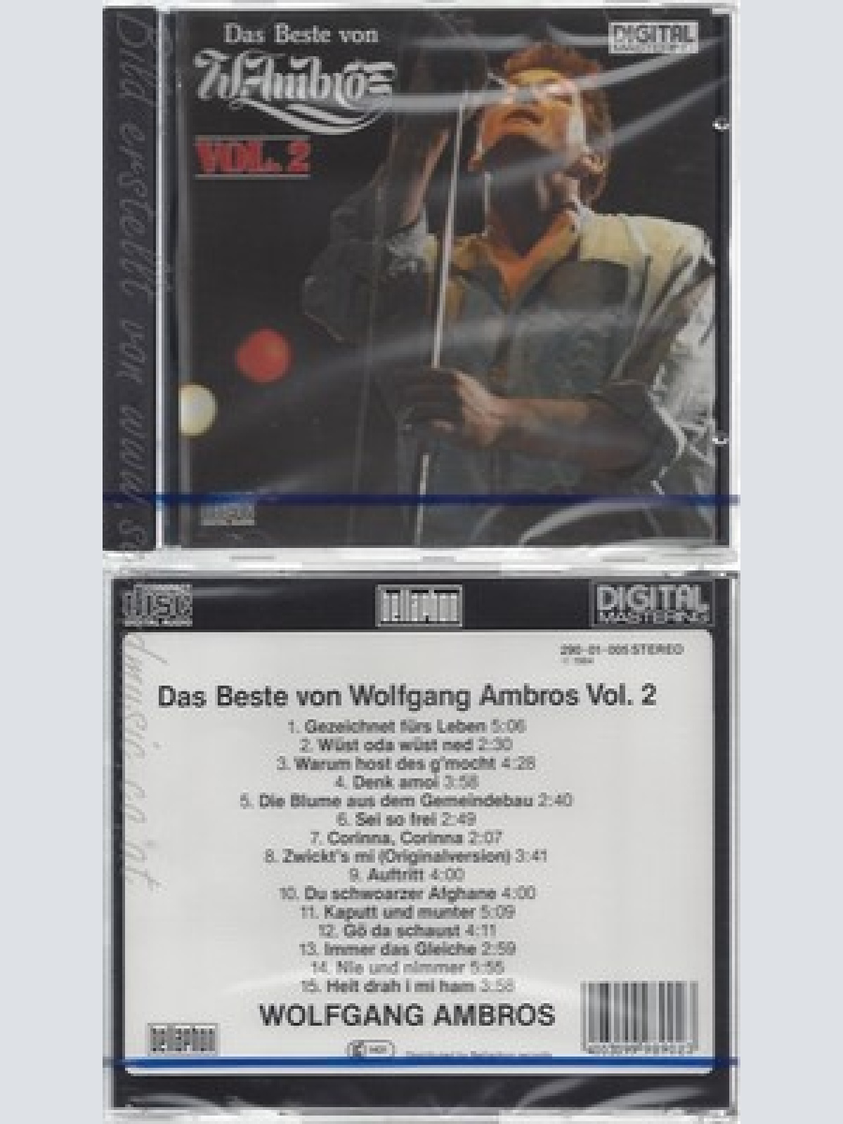 CD--NM-SEALED-W.AMBROS VOL.2 / WOLFGANG AMBROS -1985- -- DAS BESTE