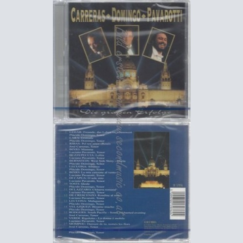 CD-NM-SEALED-CARRERAS, DOMINGO, PAVAROTTI UND VARIOUS -KOMPONIST- -1993- -- DIE