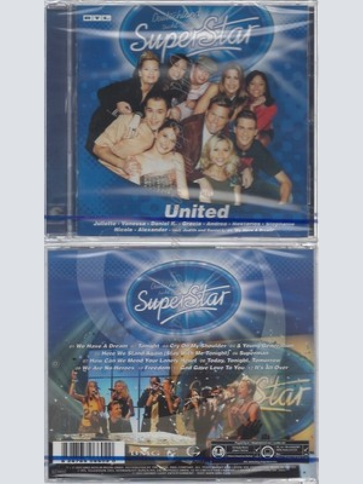 CD-NM-SEALED-DEUTSCHLAND SUCHT DEN SUPERSTAR -2003- -- UNITED
