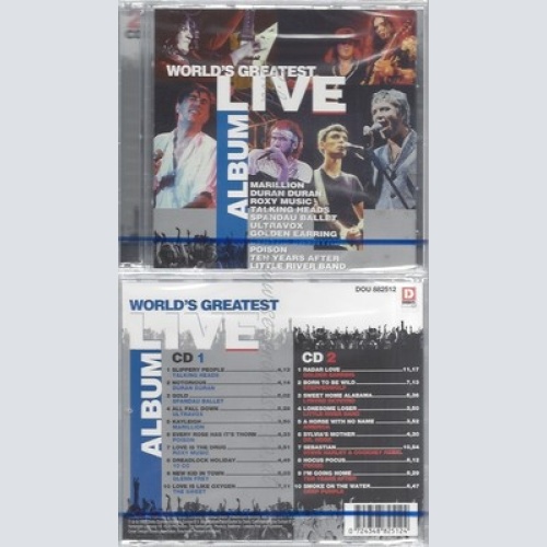 CD--NM-SEALED-VARIOUS -1997- - DOPPEL-CD -- WORLD'S GREATEST LIVE ALBUM