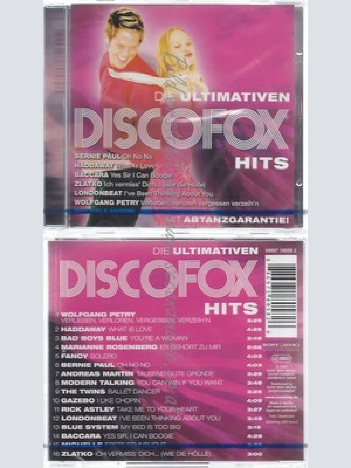 CD-NM-SEALED-VARIOUS -2007- -- DIE ULTIMATIVEN DISCO FOX HITS
