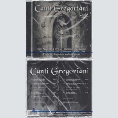 CD-NM-SEALED-VARIOUS -2008- -- CANTI GREGORIANI