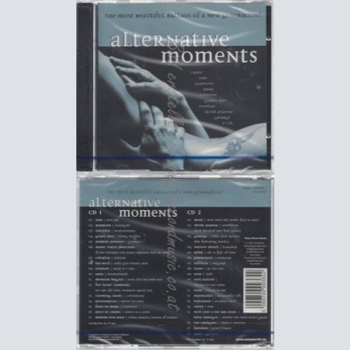 CD-NM-SEALED-VARIOUS -2001- - DOPPEL-CD -- ALTERNATIVE MOMENTS