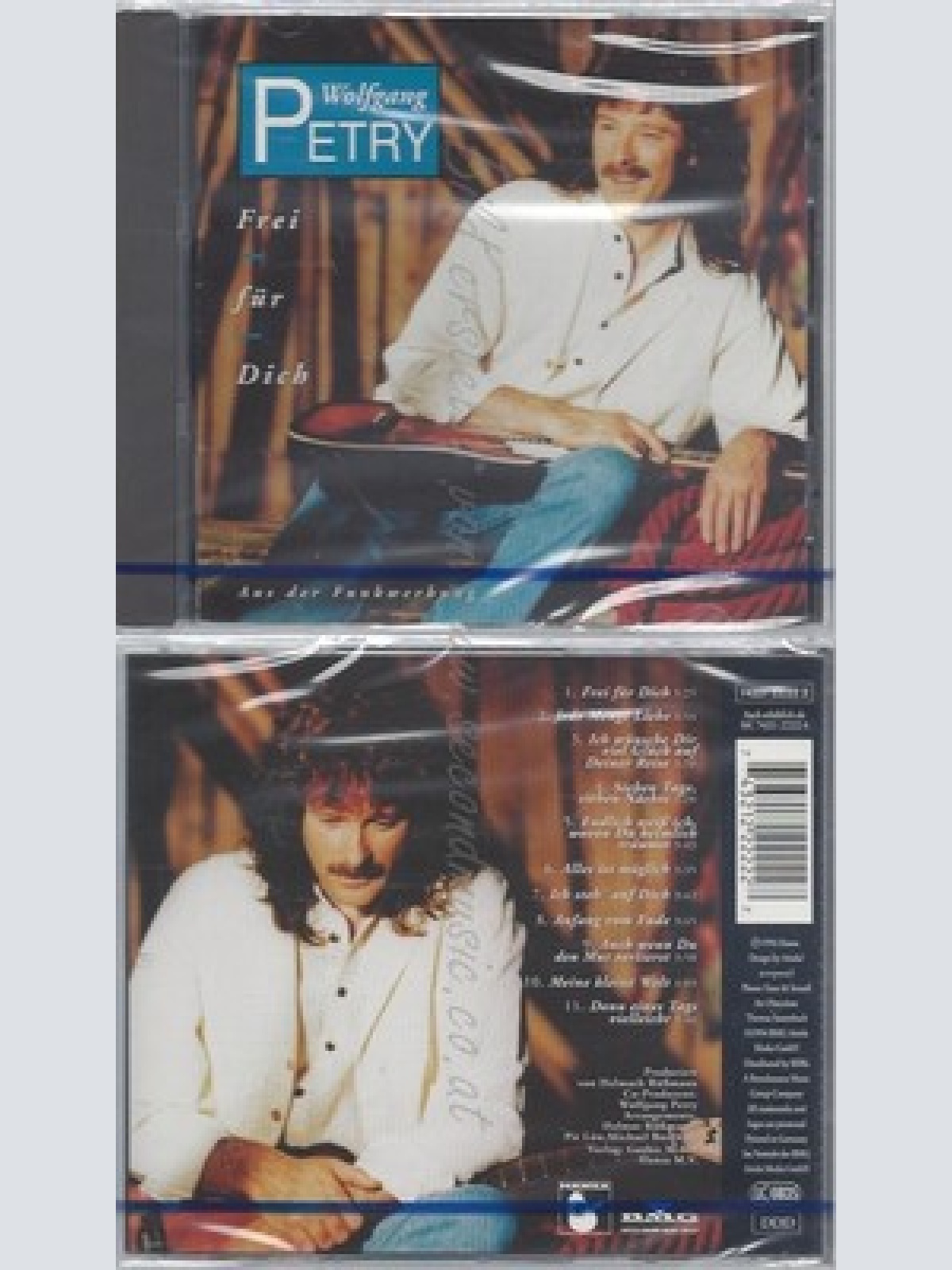 CD--NM-SEALED-WOLFGANG PETRY -1994- -- FREI FÜR DICH