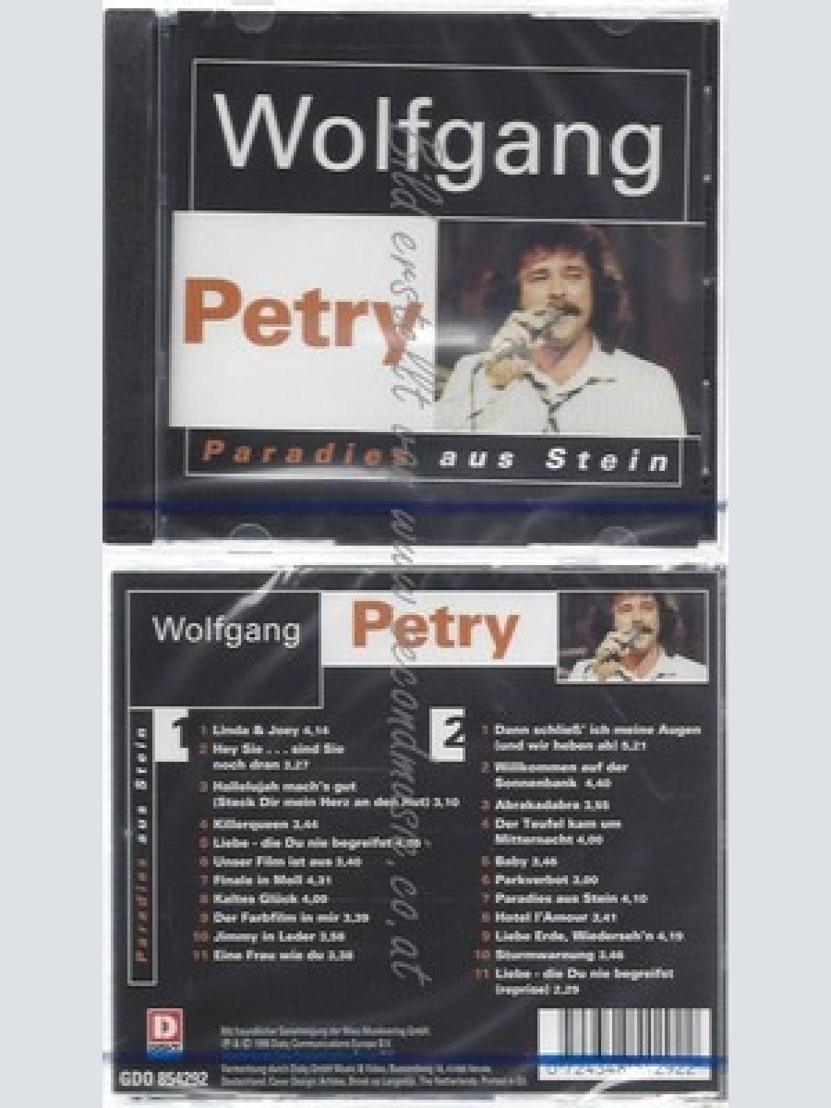 CD-NM-SEALED-WOLFGANG PETRY -1998- - DOPPEL-CD -- PARADIES AUS STEIN
