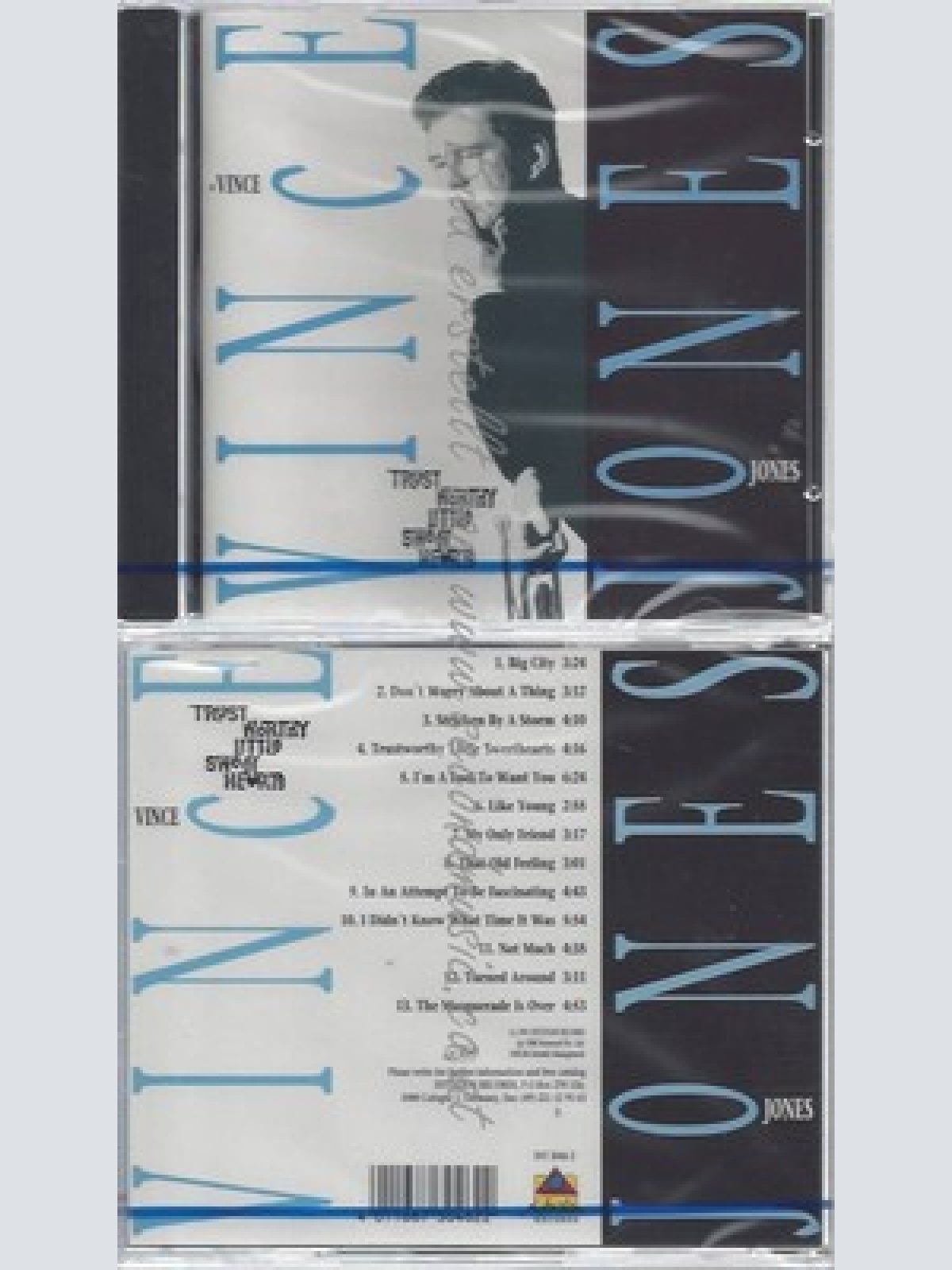 CD-NM-SEALED-VINCE JONES -2006- -- TRUSTWORTHY LITTLE SWEETHEARTS