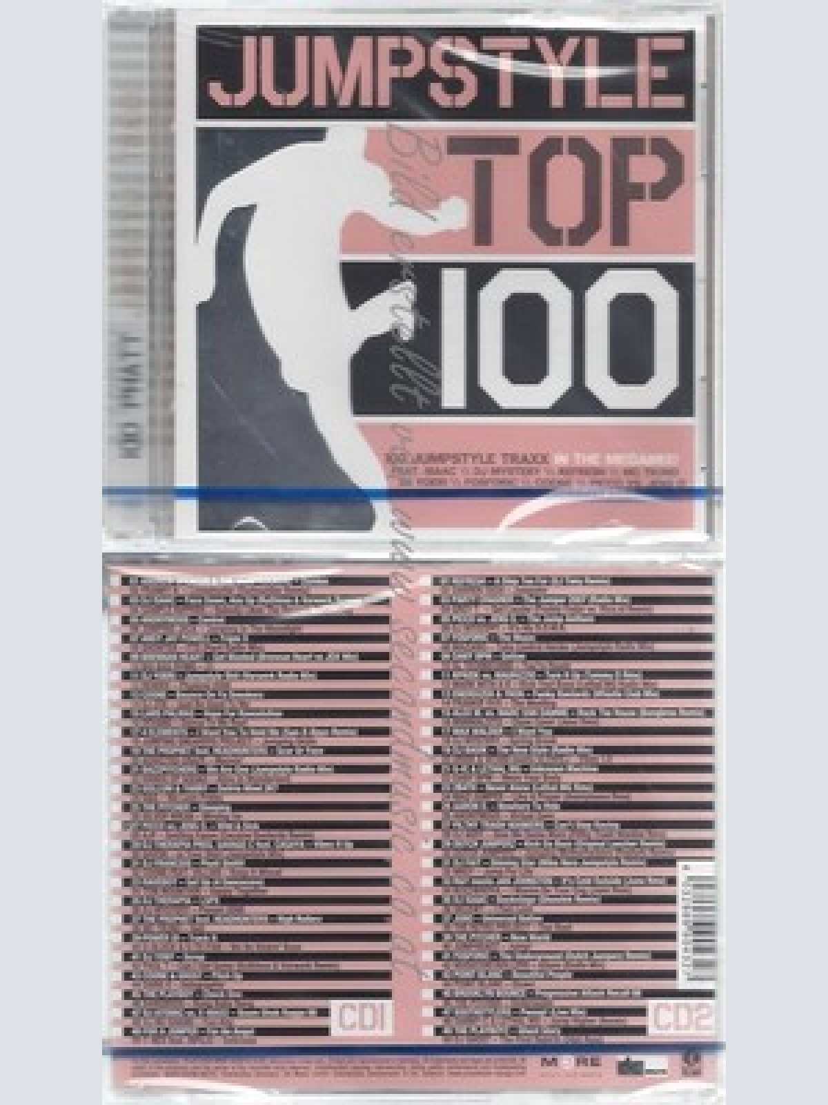 CD-NM-SEALED-VARIOUS -2008- - DOPPEL-CD -- JUMPSTYLE TOP 100 VOL.1