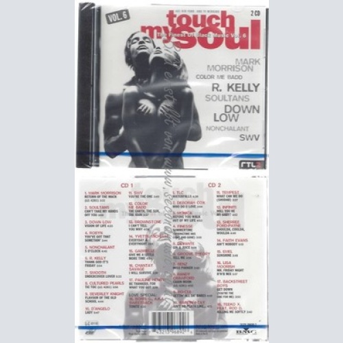 CD-NM-SEALED-VARIOUS -1996- - DOPPEL-CD -- TOUCH MY SOUL - THE FINEST OF BLACK M