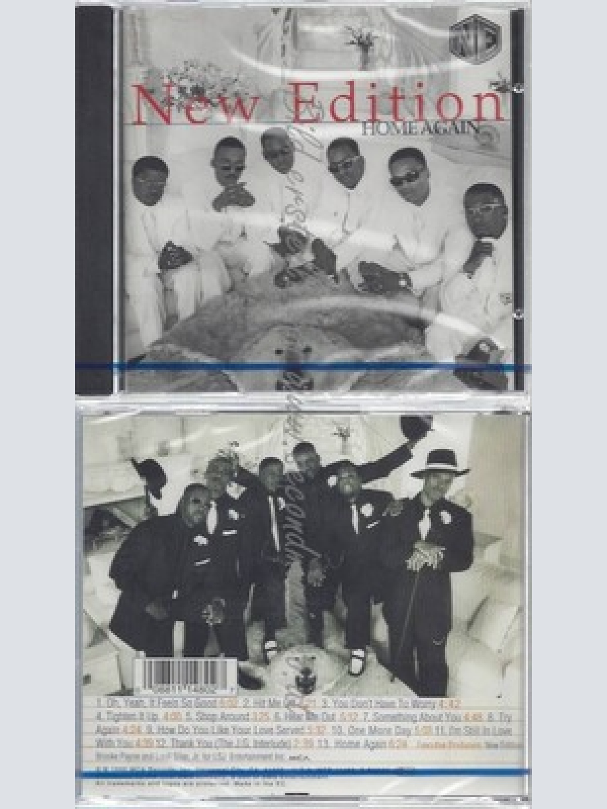 CD-NM-SEALED-NEW EDITION -1996- -- HOME AGAIN