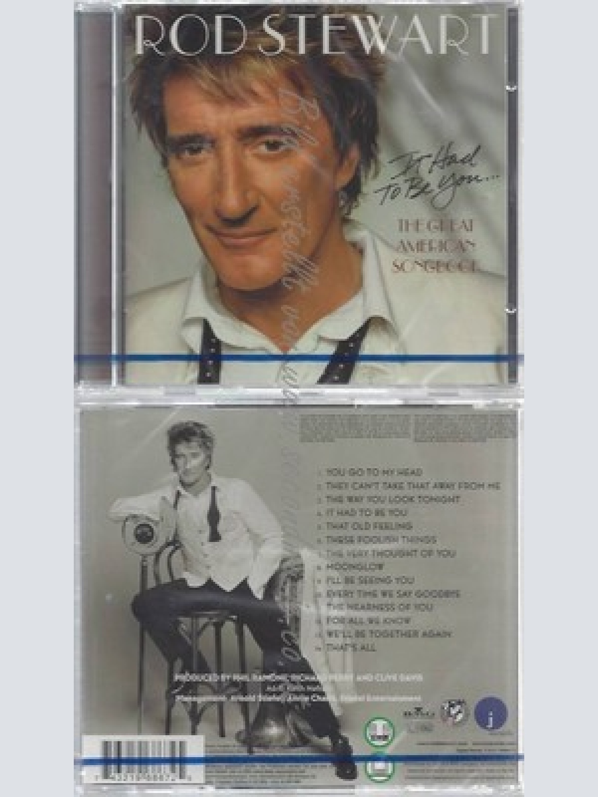CD-NM-SEALED-ROD STEWART -2002- -- IT HAD TO BE YOU... THE GREAT AMERICAN SONGBO