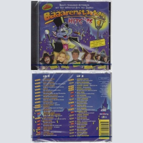 CD--NM-SEALED-VARIOUS -1998- - DOPPEL-CD -- BÄÄÄRENSTARK!!!-HITS '98