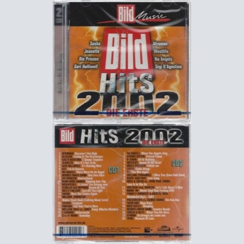 CD--NM-SEALED-VARIOUS -2001- - DOPPEL-CD -- BILD HITS 2002-DIE ERSTE