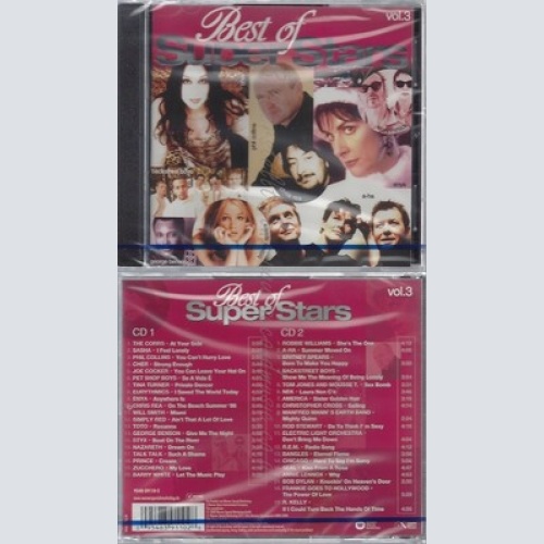 CD--NM-SEALED-VARIOUS -2000- - DOPPEL-CD -- BEST OF SUPERSTARS 3