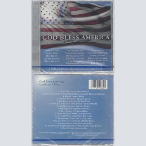 CD--NM-SEALED-VARIOUS -2001- -- GOD BLESS AMERICA