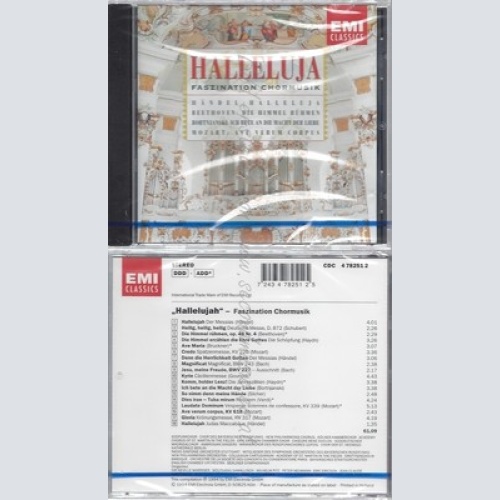 CD--NM-SEALED-VARIOUS UND VARIOUS -KOMPONIST- -1994- -- HALLELUJAH