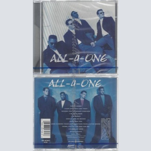 CD-NM-SEALED-ALL-4-ONE -2002- -- THE MUSIC SPEAKS