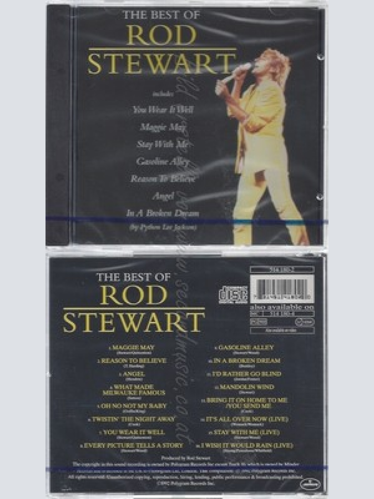 CD--NM-SEALED-ROD STEWART -1992- -- BEST OF ROD STEWART