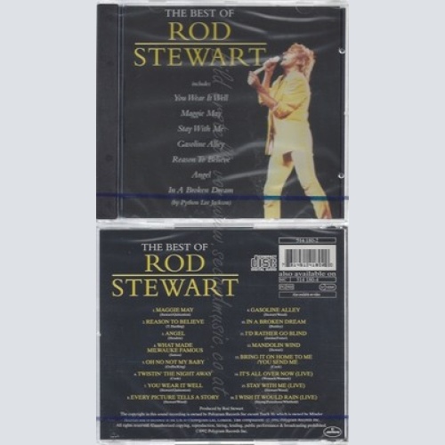 CD--NM-SEALED-ROD STEWART -1992- -- BEST OF ROD STEWART