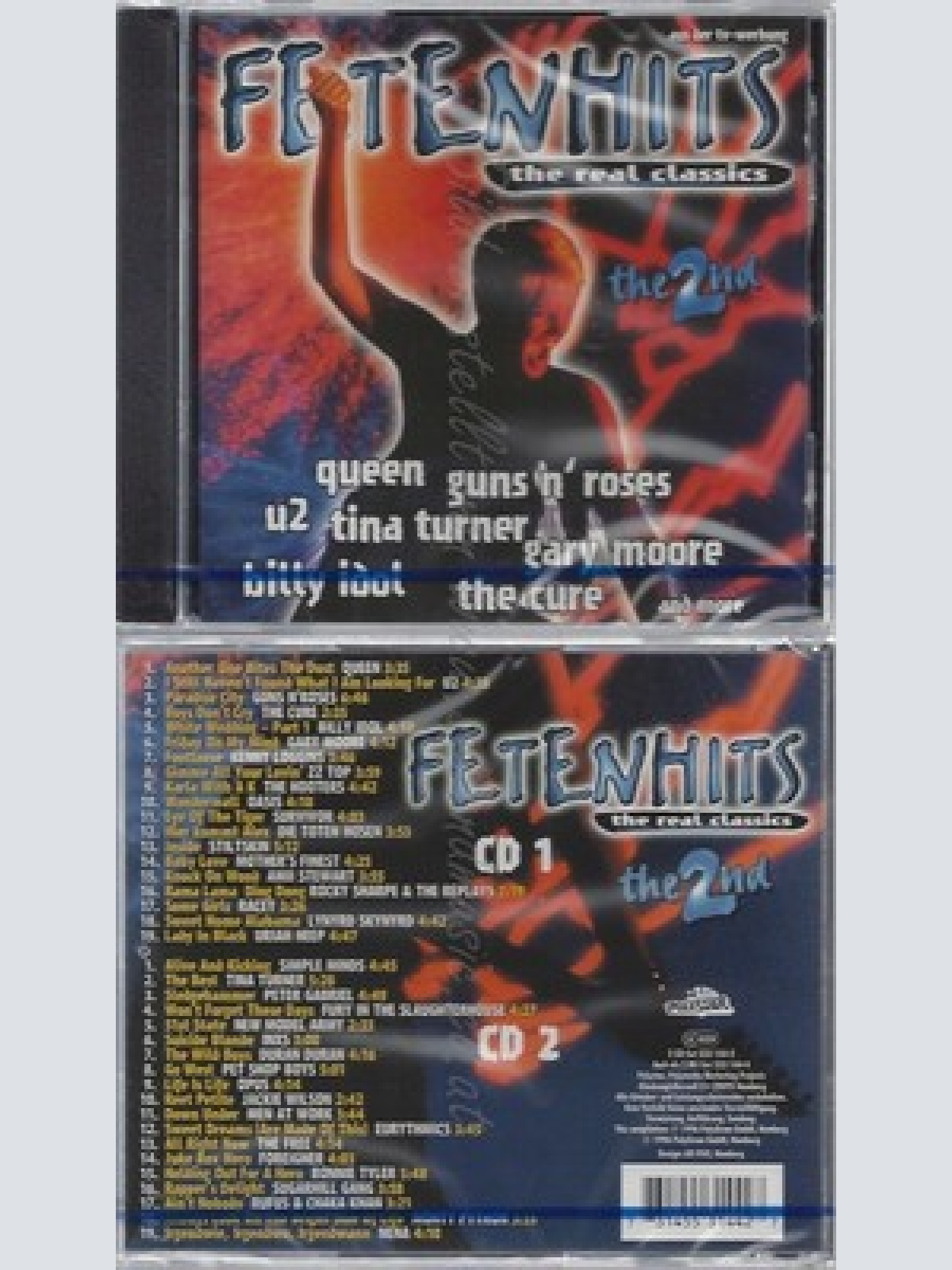 CD--NM-SEALED-VARIOUS -1996- - DOPPEL-CD -- FETENHITS - THE REAL CLASSICS VOL.