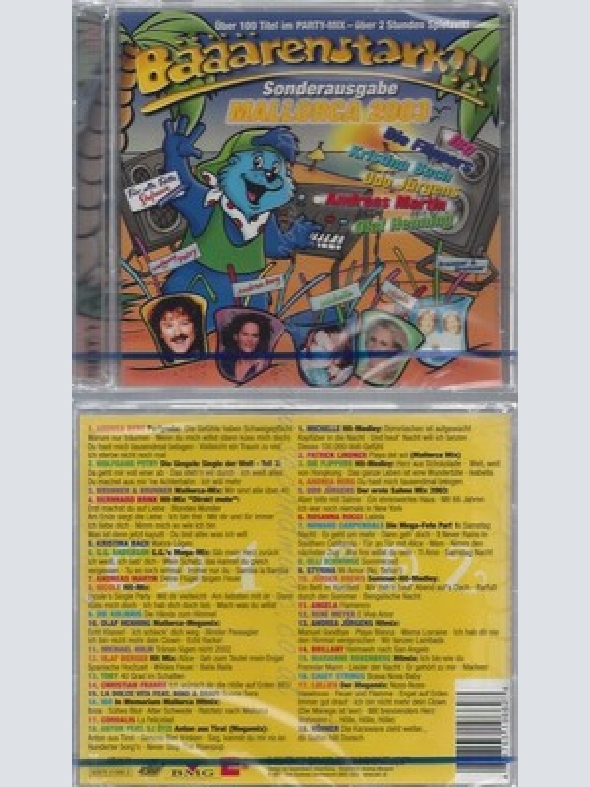 CD--NM-SEALED-VARIOUS -2003- - DOPPEL-CD -- BÄÄÄRENSTARK-MALLORCA 2003