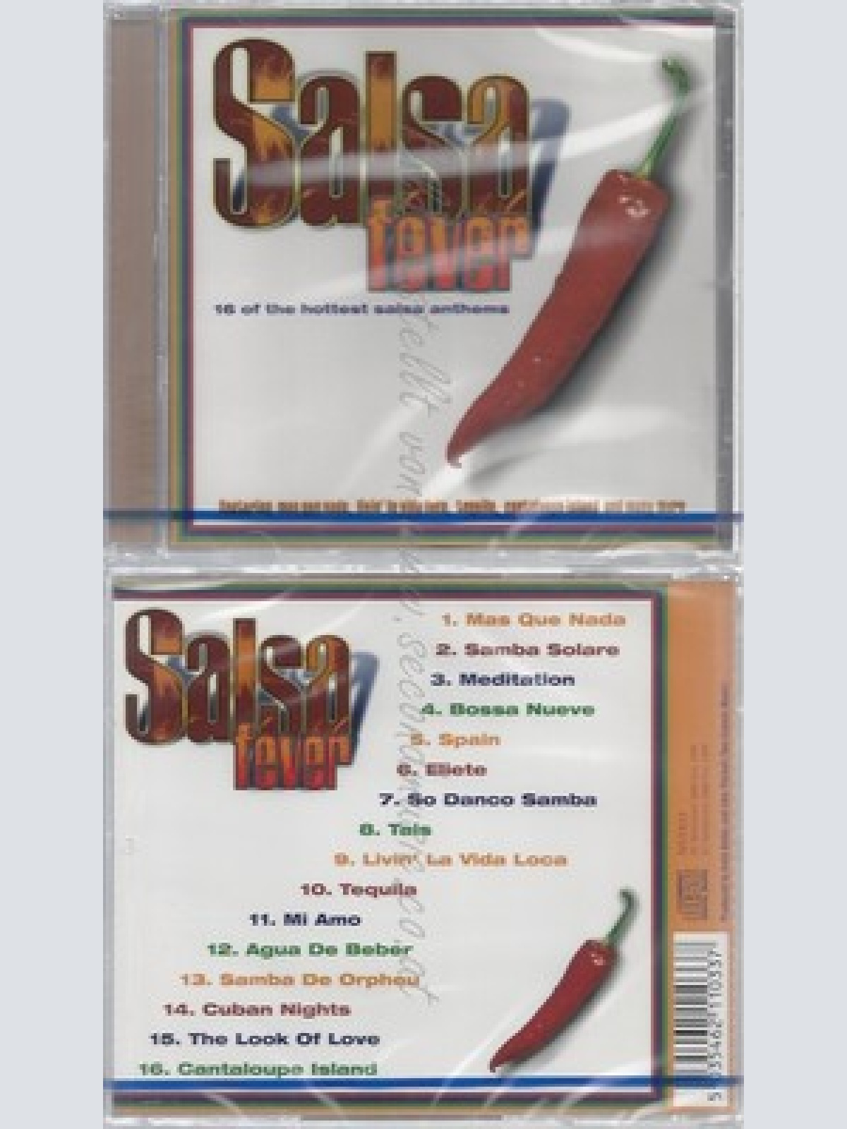 CD--NM-SEALED-VARIOUS -2001- -- SALSA FEVER