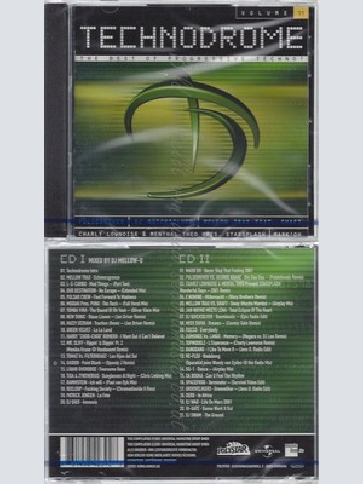 CD--NM-SEALED-VARIOUS -2001- - DOPPEL-CD -- TECHNODROME VOL.11