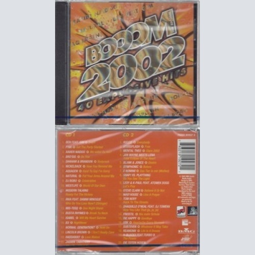 CD--NM-SEALED-VARIOUS -2002- - DOPPEL-CD -- BOOOM 2002-THE SECOND