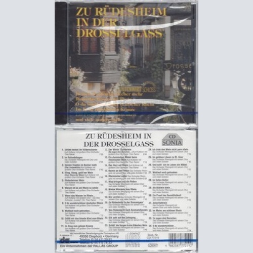 CD--NM-SEALED-VARIOUS -1993- -- ZU RUEDESHEIM I D DROSSELGASS