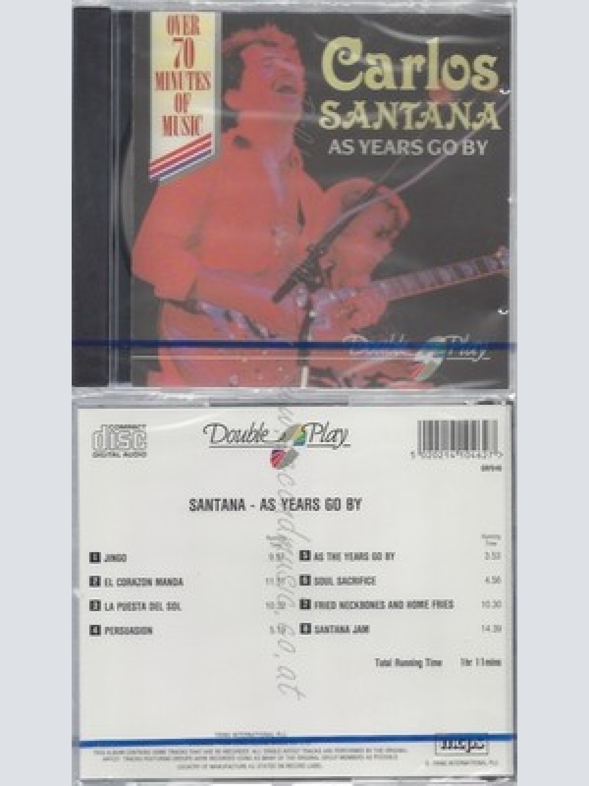 CD--NM-SEALED-SANTANA - - -- AS YEARS GO BY