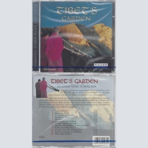 CD--NM-SEALED-VARIOUS UND NATUR -1999- -- TIBET'S GARDEN