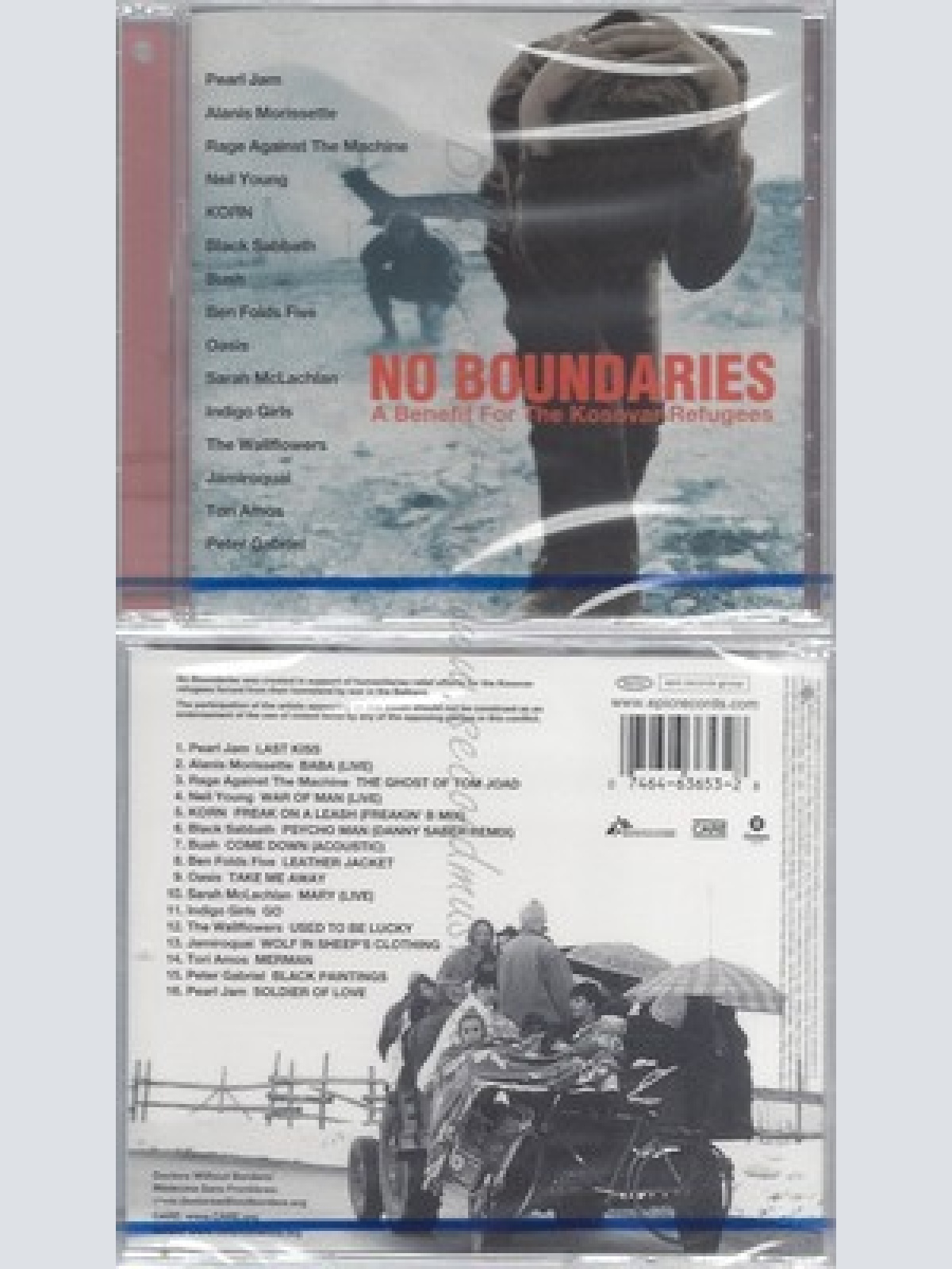 CD--NM-SEALED-VARIOUS ARTISTS -2002- - - -- NO BOUNDARIES