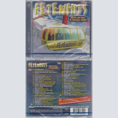 CD--NM-SEALED-VARIOUS -2006- - DOPPEL-CD -- FETENHITS: APRES SKI HITS & CLASSIC