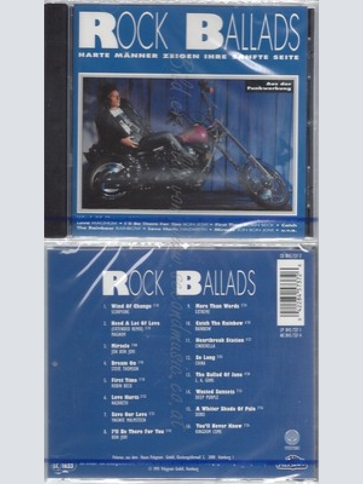 CD--NM-SEALED-ROCK BALLADS -- SCORPIONS, JON BON JOVI, NAZARETH, DORO, RAINBOW.