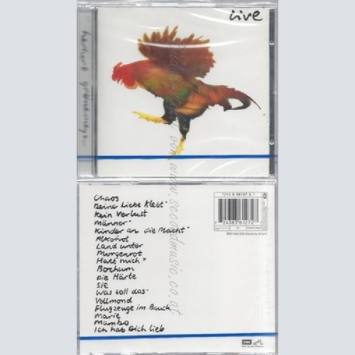 CD--NM-SEALED-HERBERT GRÖNEMEYER -1995- -- GRÖNEMEYER LIVE