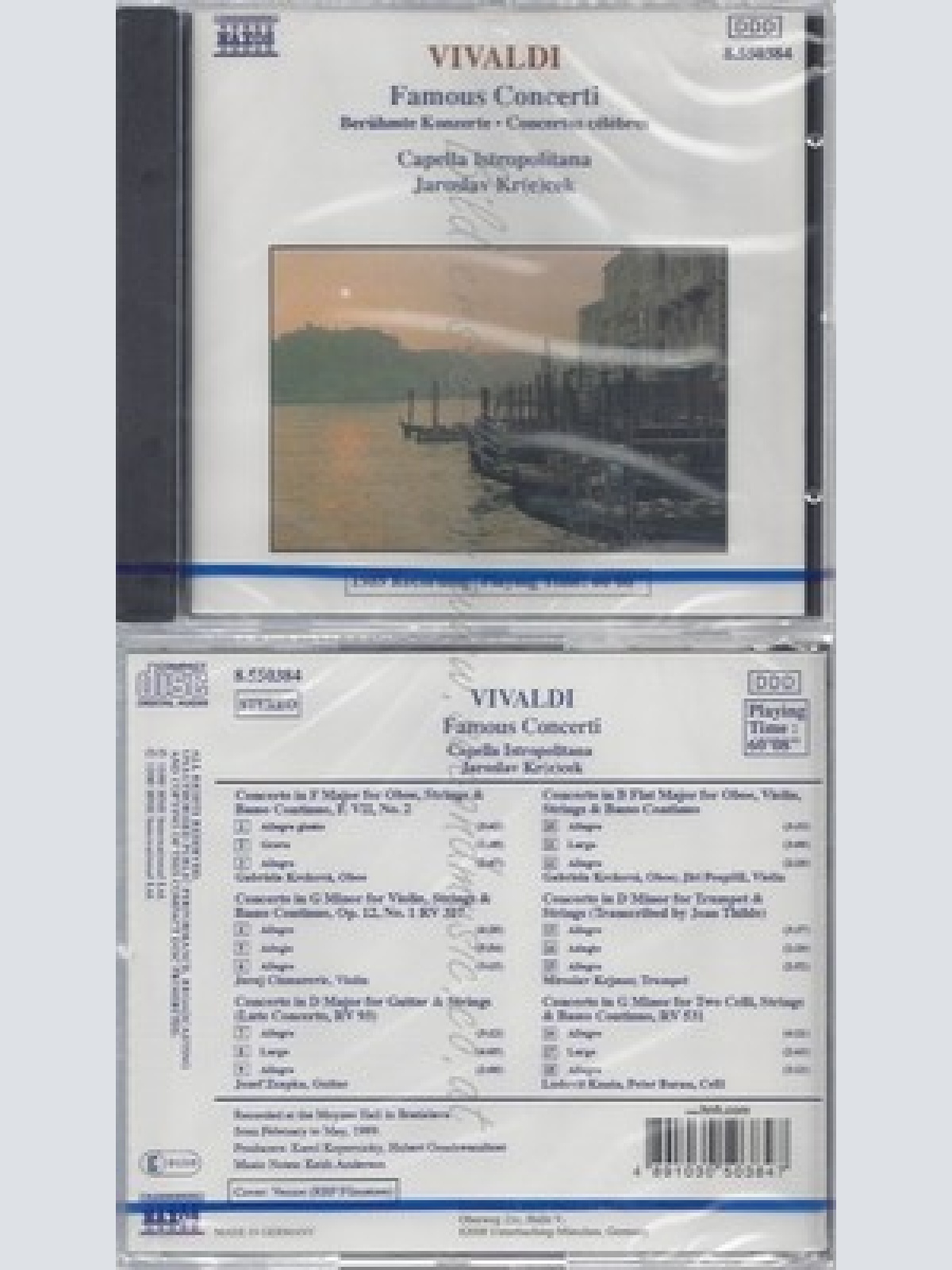 CD--NM-SEALED-JAROSLAV KRECHEK, CIB UND ANTONIO VIVALDI -KOMPONIST- -1991- -- V