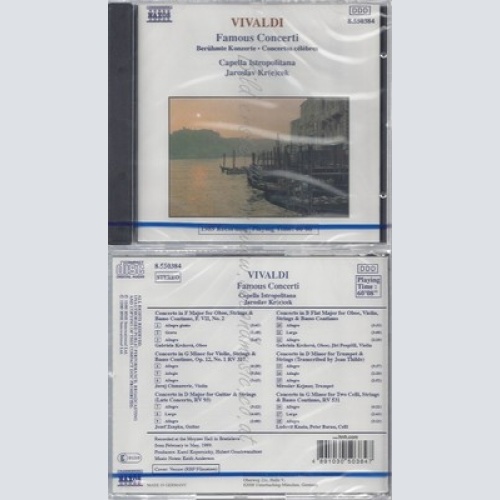 CD--NM-SEALED-JAROSLAV KRECHEK, CIB UND ANTONIO VIVALDI -KOMPONIST- -1991- -- V