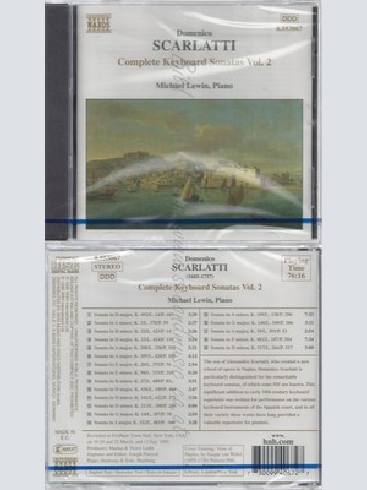 CD--NM-SEALED-MICHAEL LEWIN UND DOMENICO SCARLATTI -KOMPONIST- -1999- -- KLAVIE