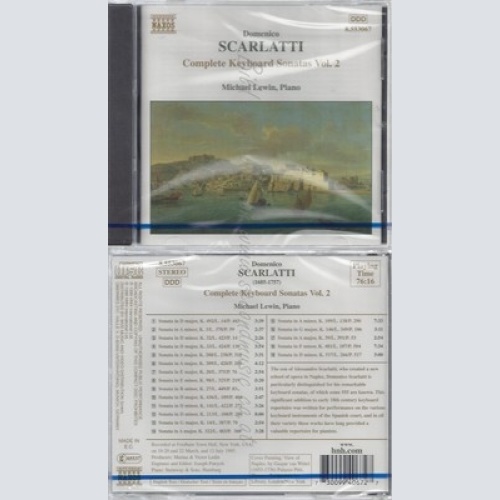 CD--NM-SEALED-MICHAEL LEWIN UND DOMENICO SCARLATTI -KOMPONIST- -1999- -- KLAVIE