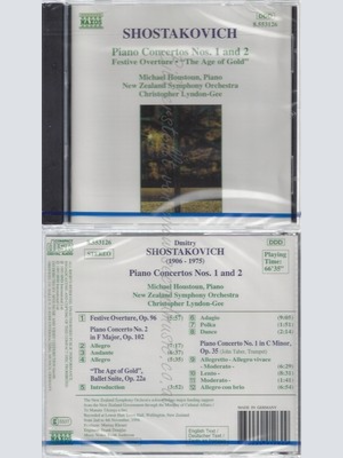 CD--NM-SEALED-HOUSTOUN, LYNDON-GEE, NZSO UND DMITRI SCHOSTAKOWITSCH -KOMPONIST-