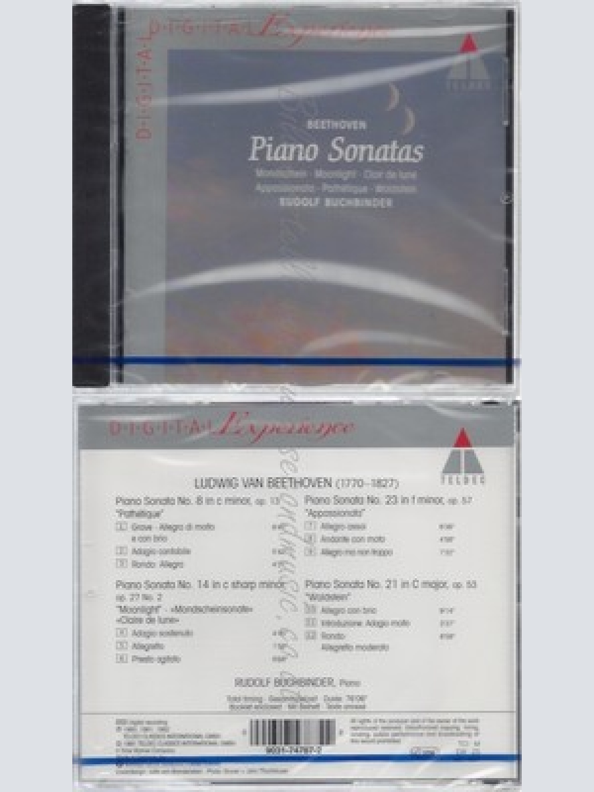 CD--NM-SEALED-RUDOLF BUCHBINDER UND LUDWIG VAN BEETHOVEN -KOMPONIST- -2000- --