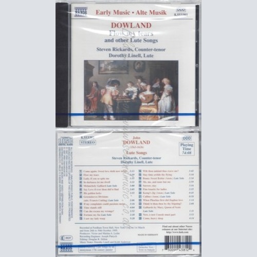 CD--NM-SEALED-STEVEN RICKARDS, DOROTHY LINELL UND JOHN DOWLAND -KOMPONIST- -199